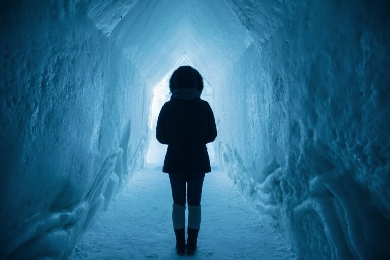 woman, adventure, ice cave-1850094.jpg